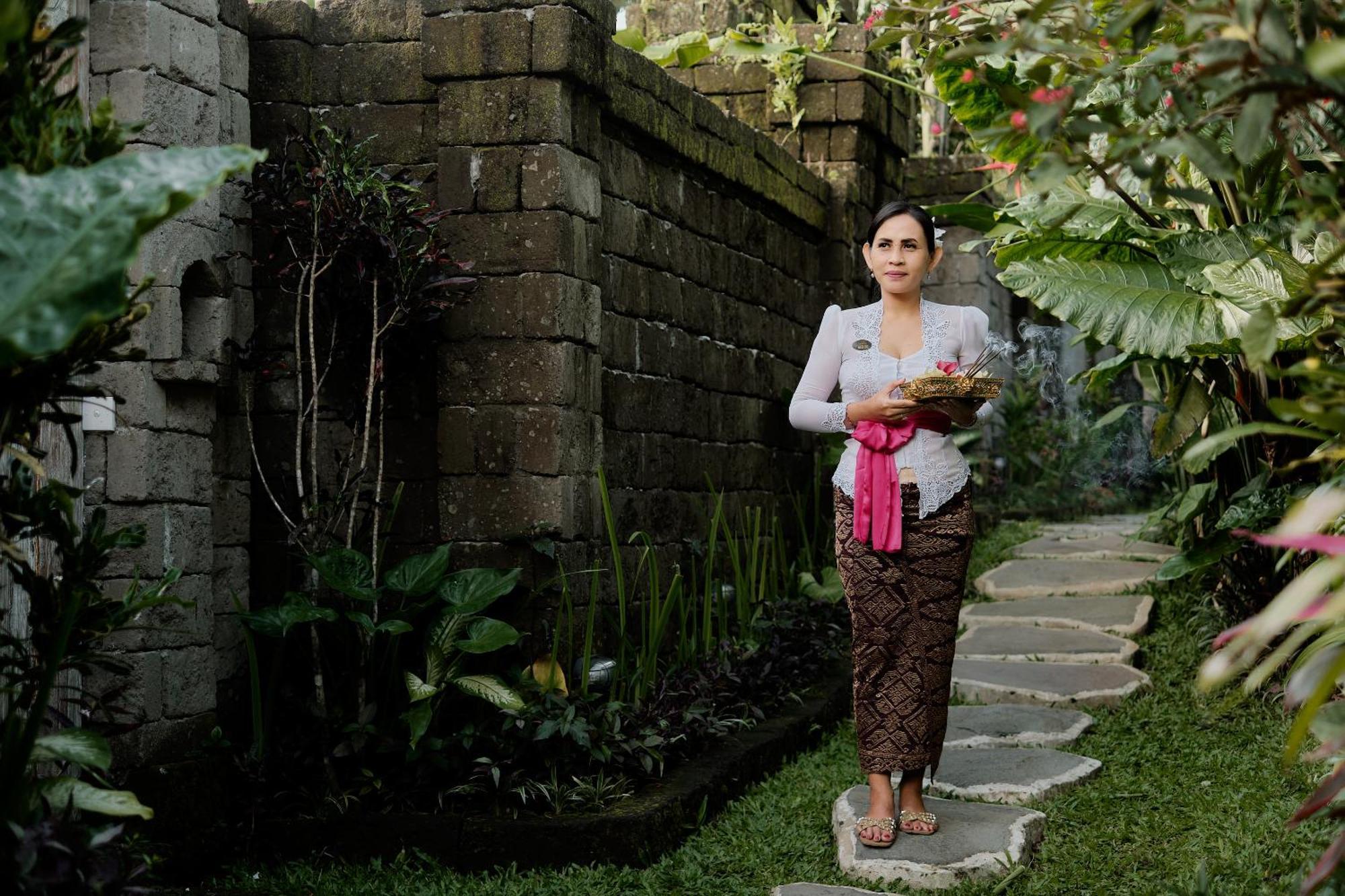 Pratiwi Ubud Villa Esterno foto