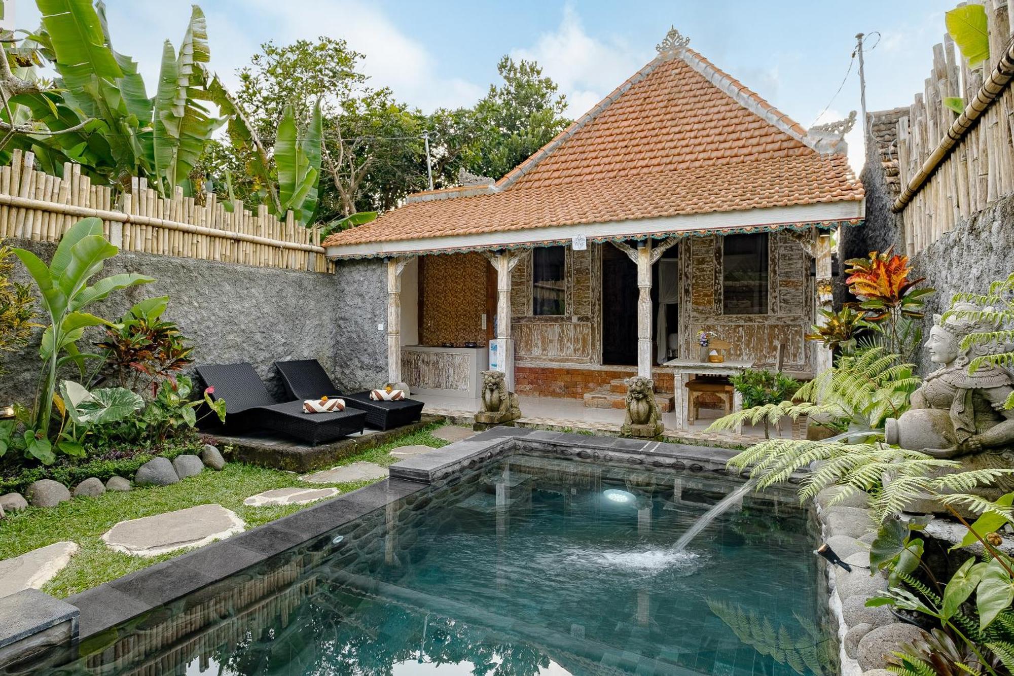 Pratiwi Ubud Villa Esterno foto