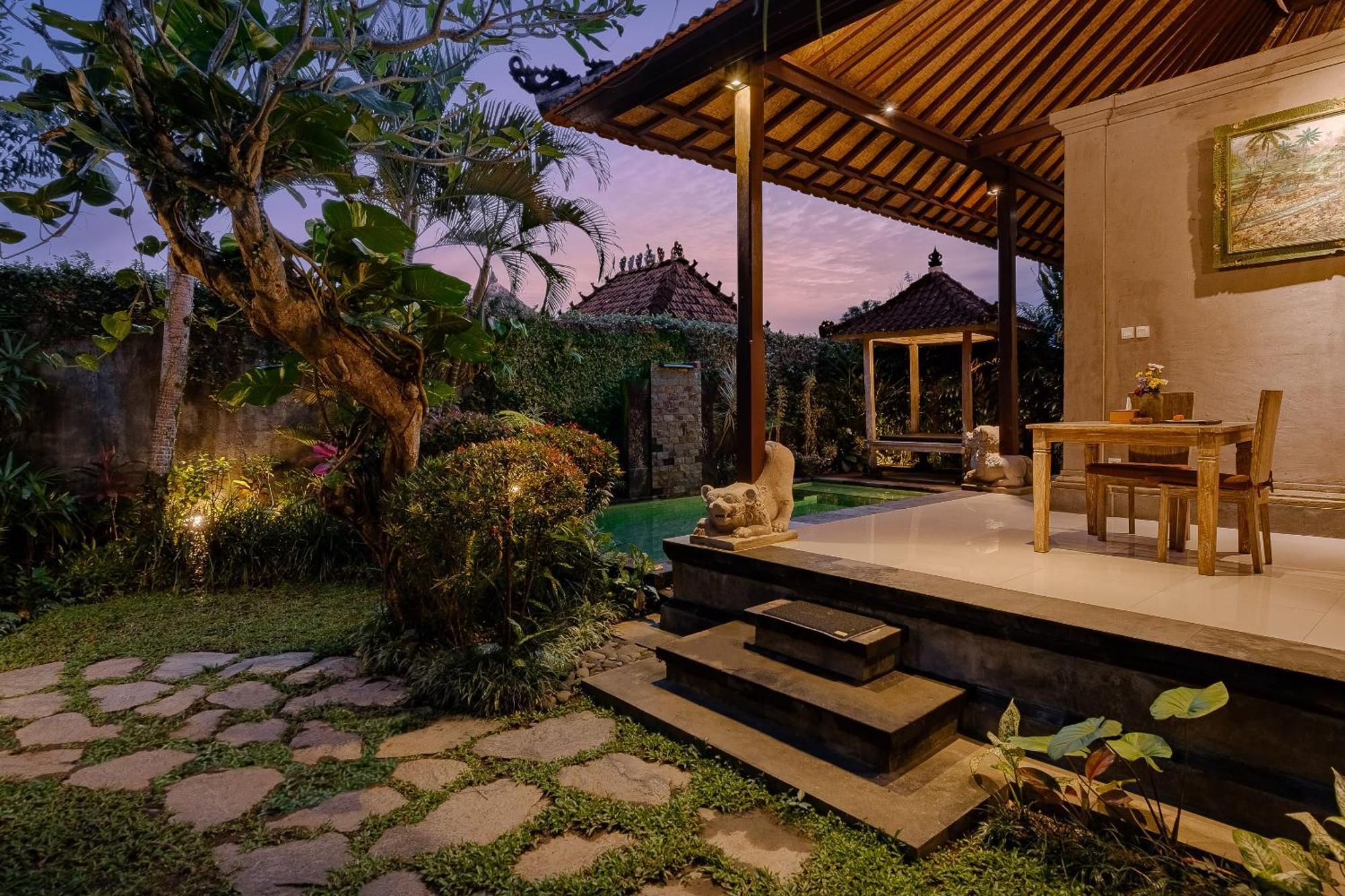 Pratiwi Ubud Villa Esterno foto