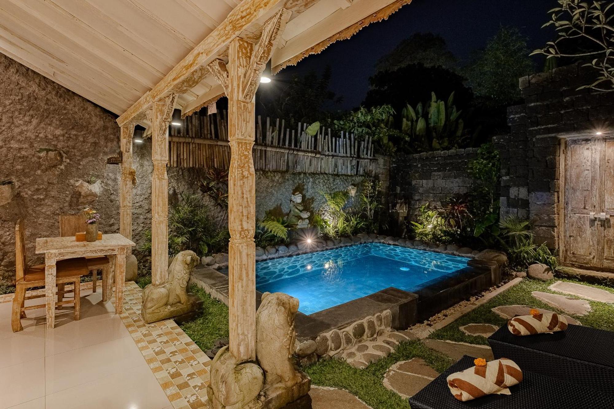 Pratiwi Ubud Villa Esterno foto