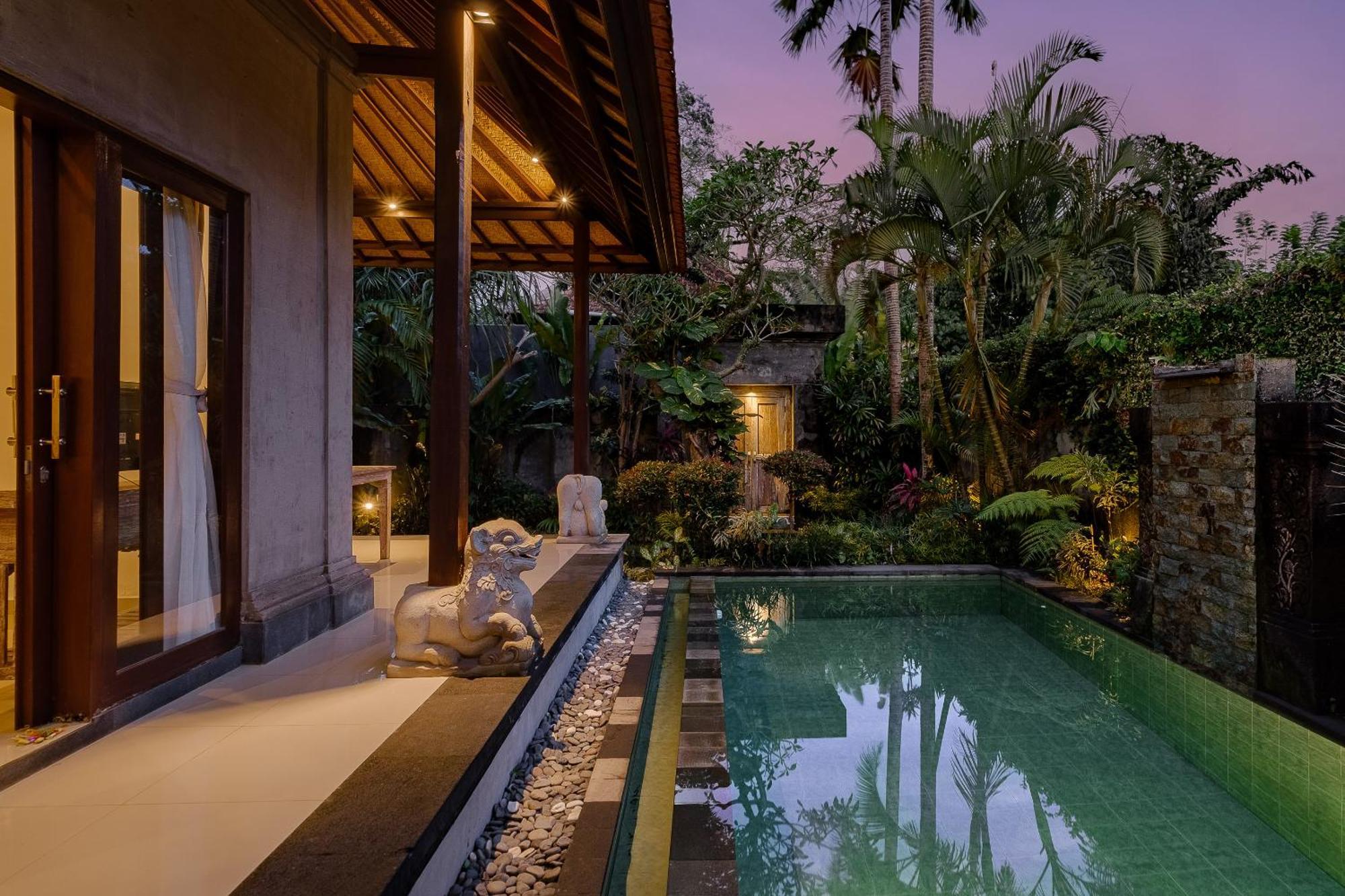Pratiwi Ubud Villa Esterno foto