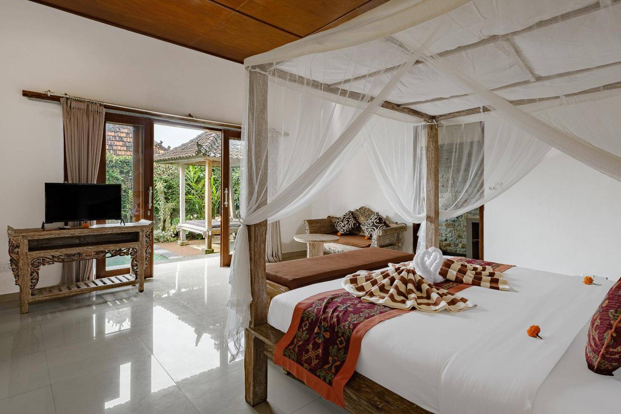 Pratiwi Ubud Villa Esterno foto
