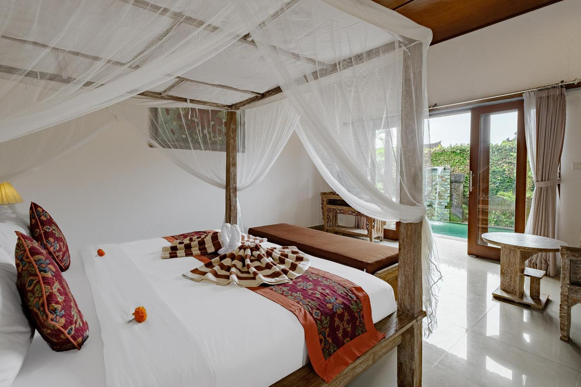Pratiwi Ubud Villa Esterno foto